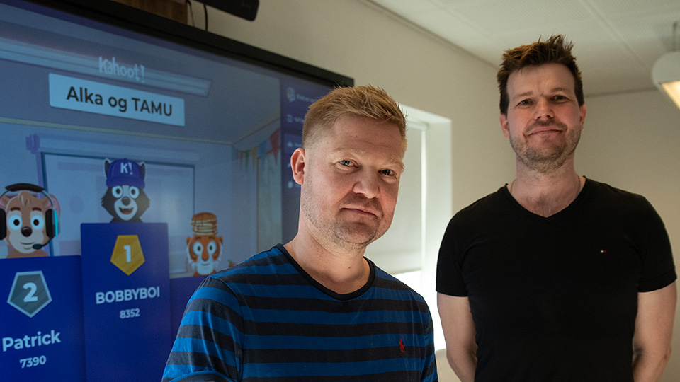 Rasmus og Henrik fra Alka underviser på TAMU uddannelsen