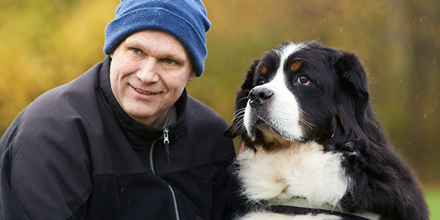 Stakkels Keno havde skåret sig