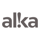 Alka logo calm grey
