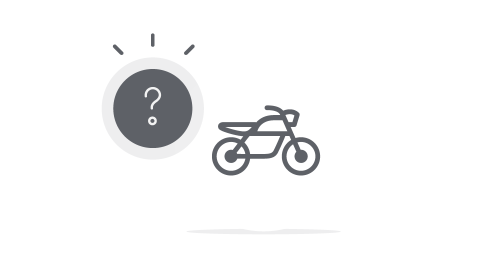 Få svar på de mest stillede spørgsmål om motorcykel- og knallertforsikring