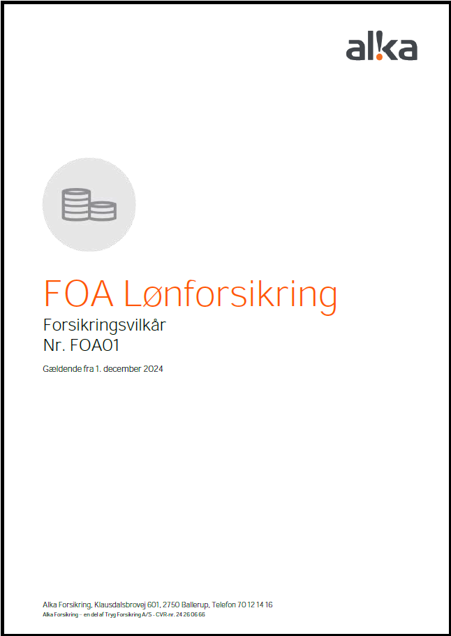 FOA Indv. Loen betingelser